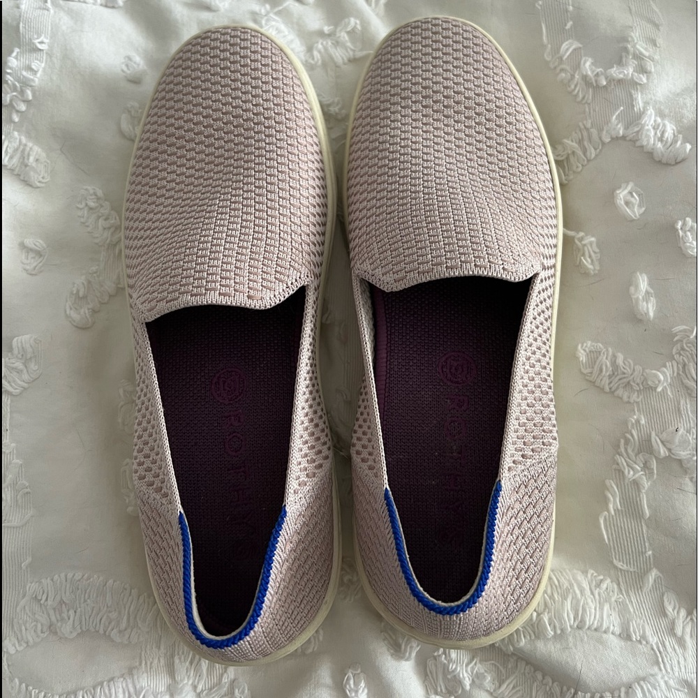 EUC light purple Rothys sneakers 8.5